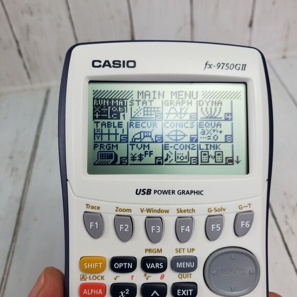 Casio FX-9750GII Graphing Calculator Tested with cover - Picture 2 of 11